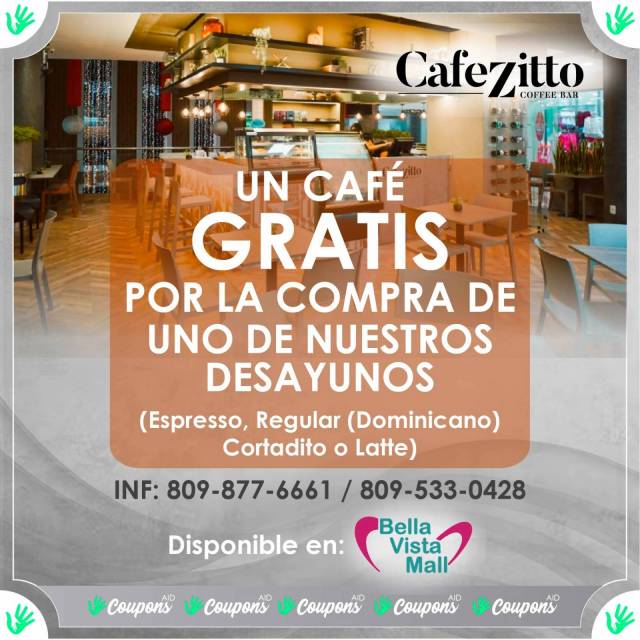 Cafezitto / 2do piso Bella Vista Mall 