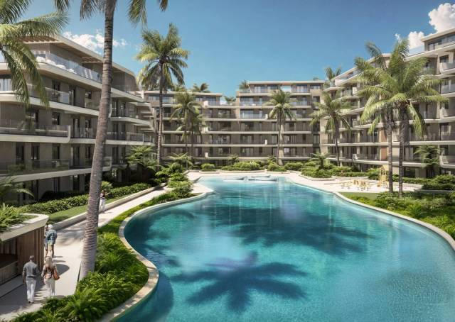 Un conjunto residencial de lujo con 92 apartamentos, unidades disponibles de 2 y 3 habitaciones, diseñado para ofrecer confort, privacidad y una experiencia de vida excepcional en Cap Cana. Con vistas al lago, amenidades tipo resort y acceso a las mejores playas, marinas y campos de golf de la zona, es perfecto para vivir, vacacionar o invertir.
 | Bienes Raices Republica Dominicana 